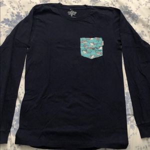 Serengetee Long Sleeve Pocket Shirt